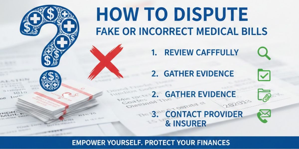How to Dispute Fake or Incorrect Medical Bills