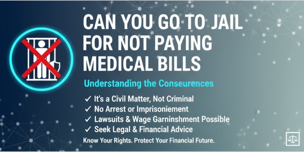 Can you go to jail for not paying medical bills