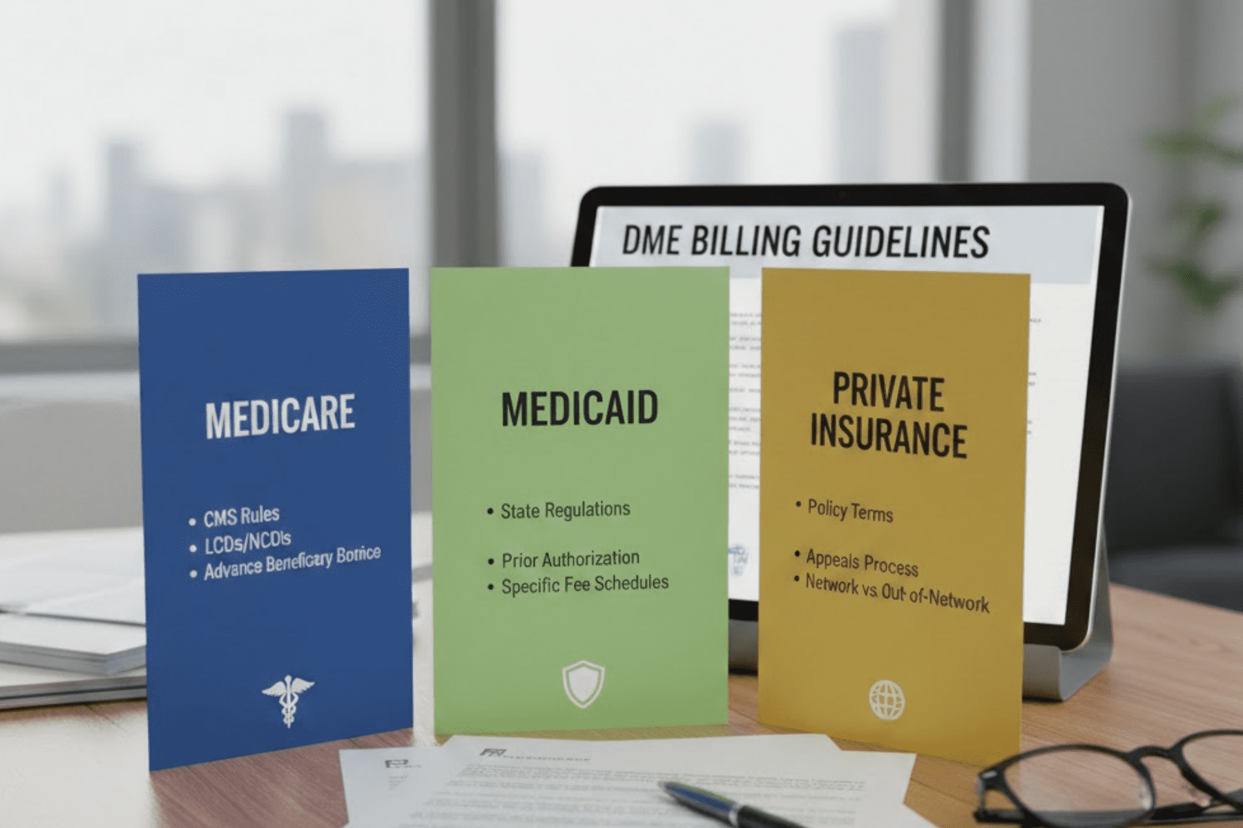 DME Billing Guidelines for Medicare, Medicaid, and Private Insurance